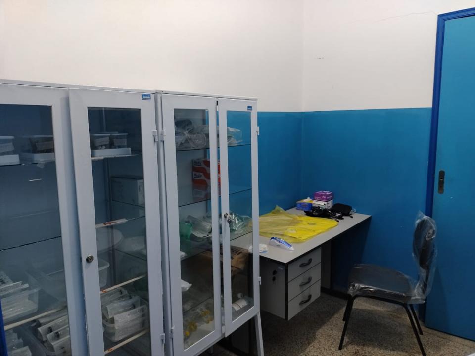 Foto 11 de 11 — Trabiju vai iniciar atendimento em novo gripário para casos de sintomas gripais
